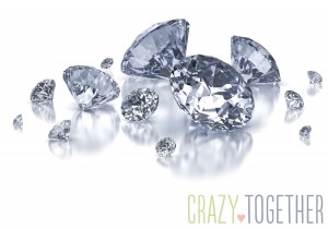 Different Sized Diamonds