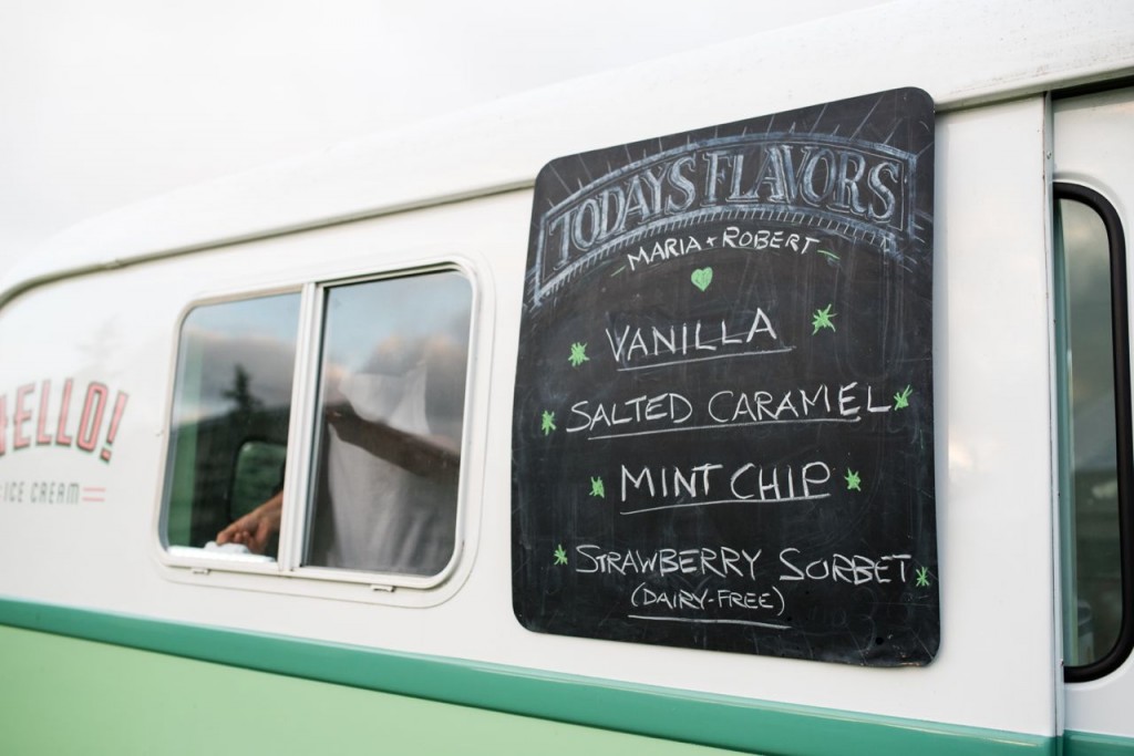 vintage ice cream truck from Hello Ice Cream - vintage wedding ideas
