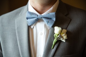 Joseph Slim Fit suit taupe blue pinstripe