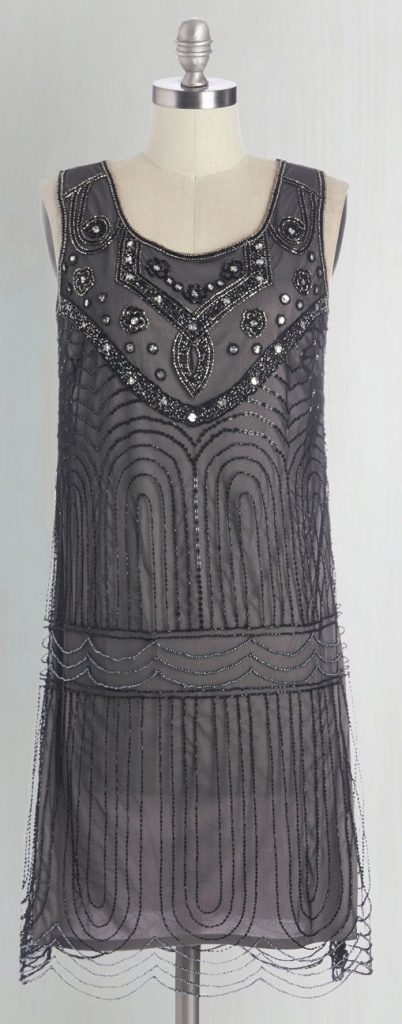 Philharmonic of Time dress in Smoke from Modcloth