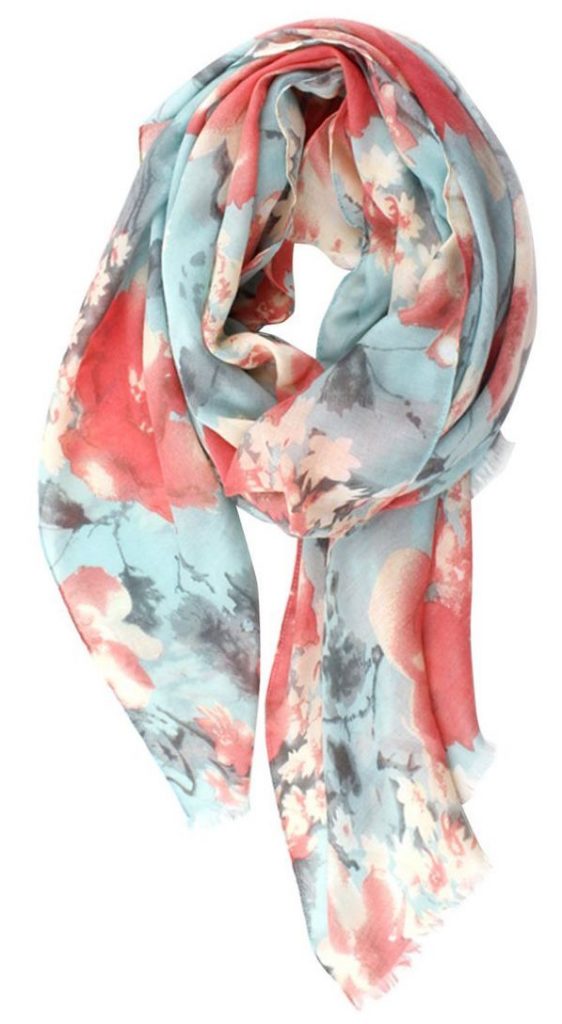 Amazon floral scarf
