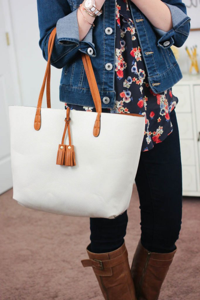 Parvin Reversible Tote from Street Level - January Stitch Fix