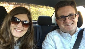 Maria and Rob Driving