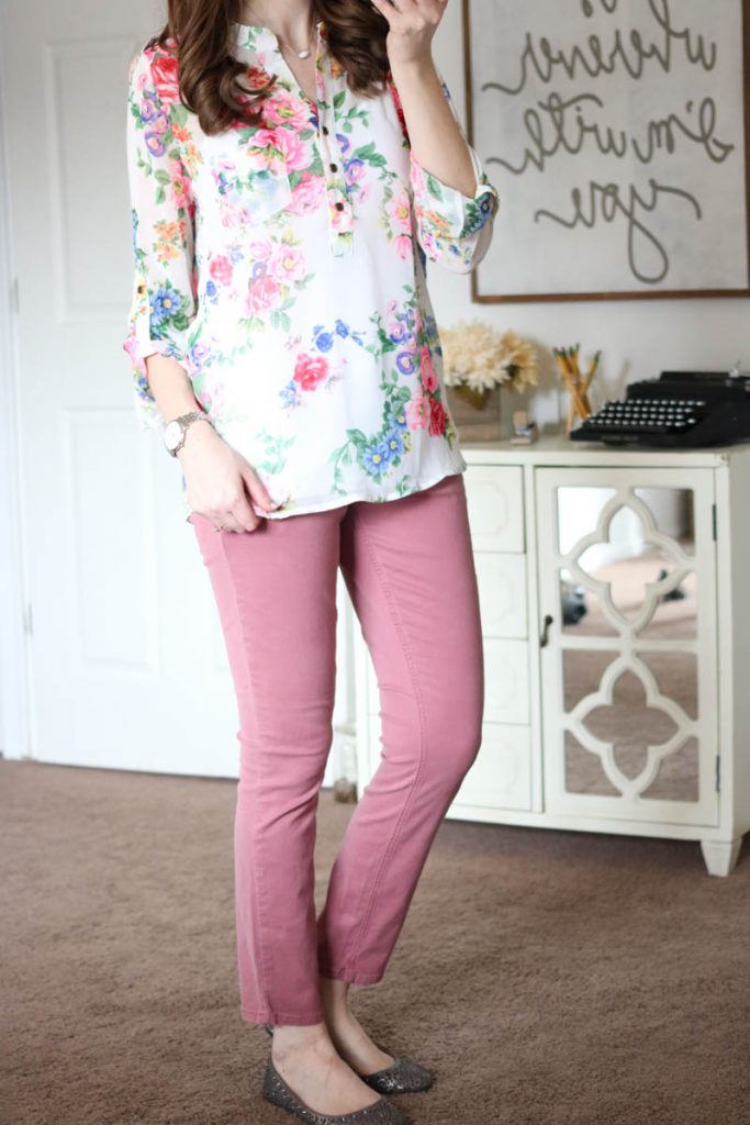 Lucio Henley Blouse from Alice Blue - March Stitch Fix