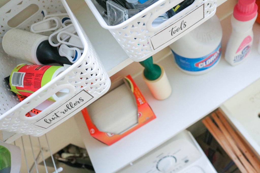 free printable labels to organize your laundry room