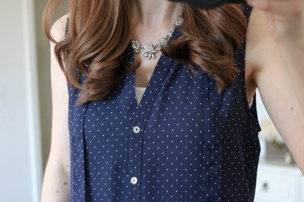 Ramos Tie Neck Blouse from Alice Blue - April Stitch Fix