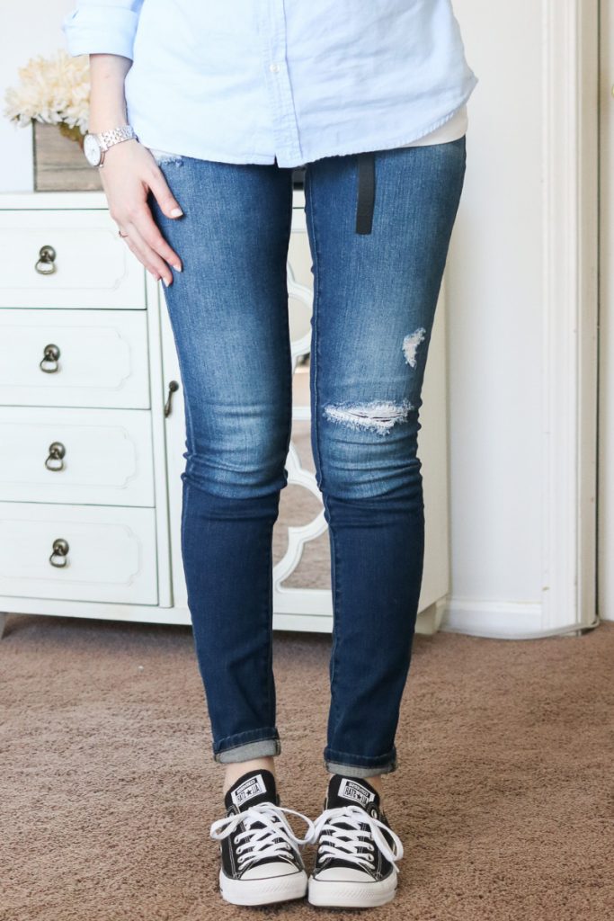 "Hotel" distressed skinny jeans from BlankNYC - delivered from Trunk Club