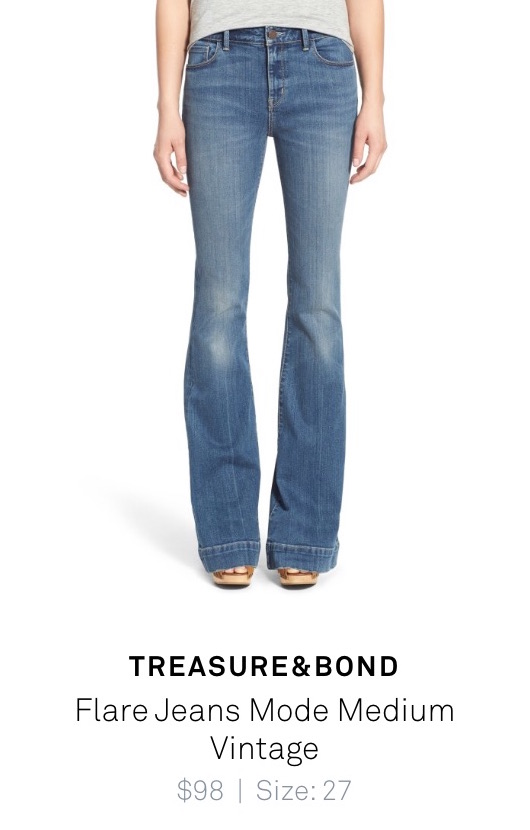 Treasure&Bond Flare Jeans Mode Medium Vintage - Trunk Club review