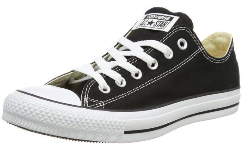 black Converse shoes