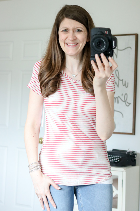 Stazi Lace Shoulder Knit Top from Loveapella - June Stitch Fix review