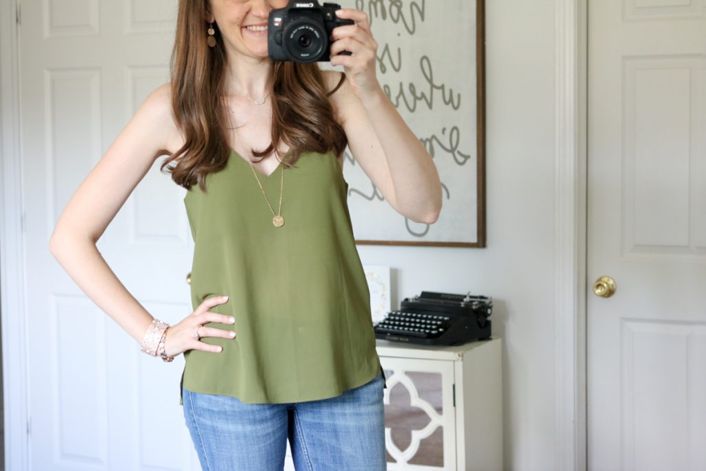 V-Neck Camisole from Topshop: July Trunk Club Review