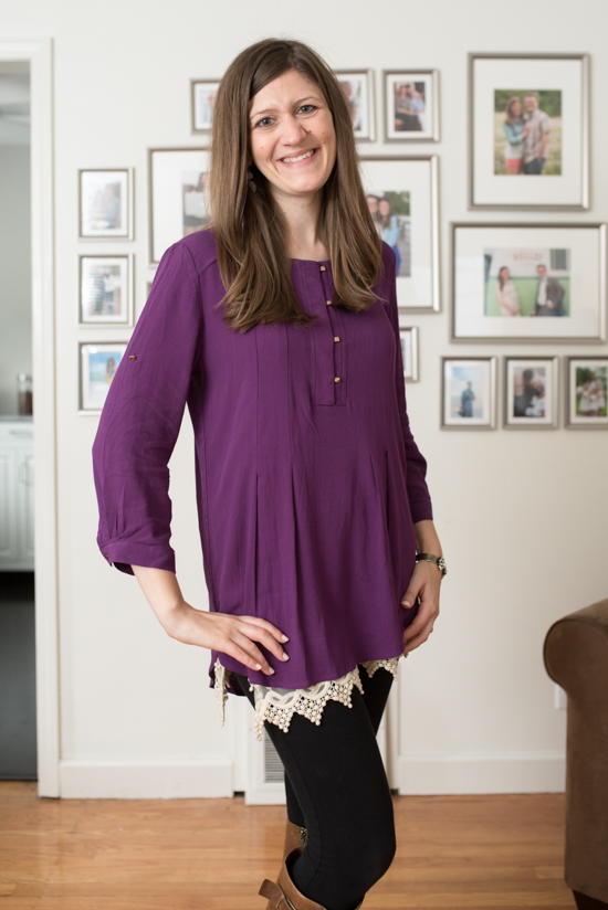 Barty Henley Tunic from Market & Spruce - October 2016 Stitch Fix review