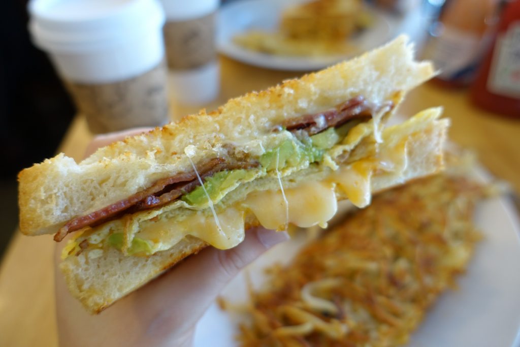 California Love sandwich at Home Skillet in San Francisco