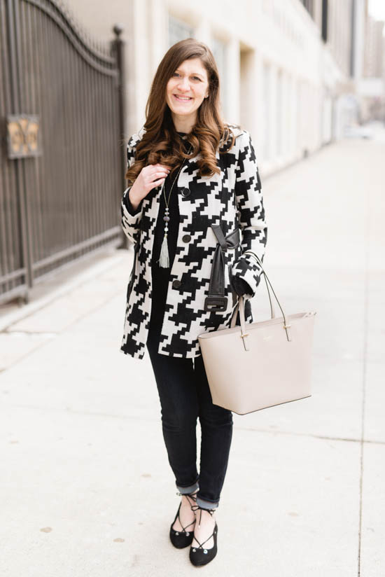 Black and White Winter Chic | Crazy Together fashion and lifestyle blog