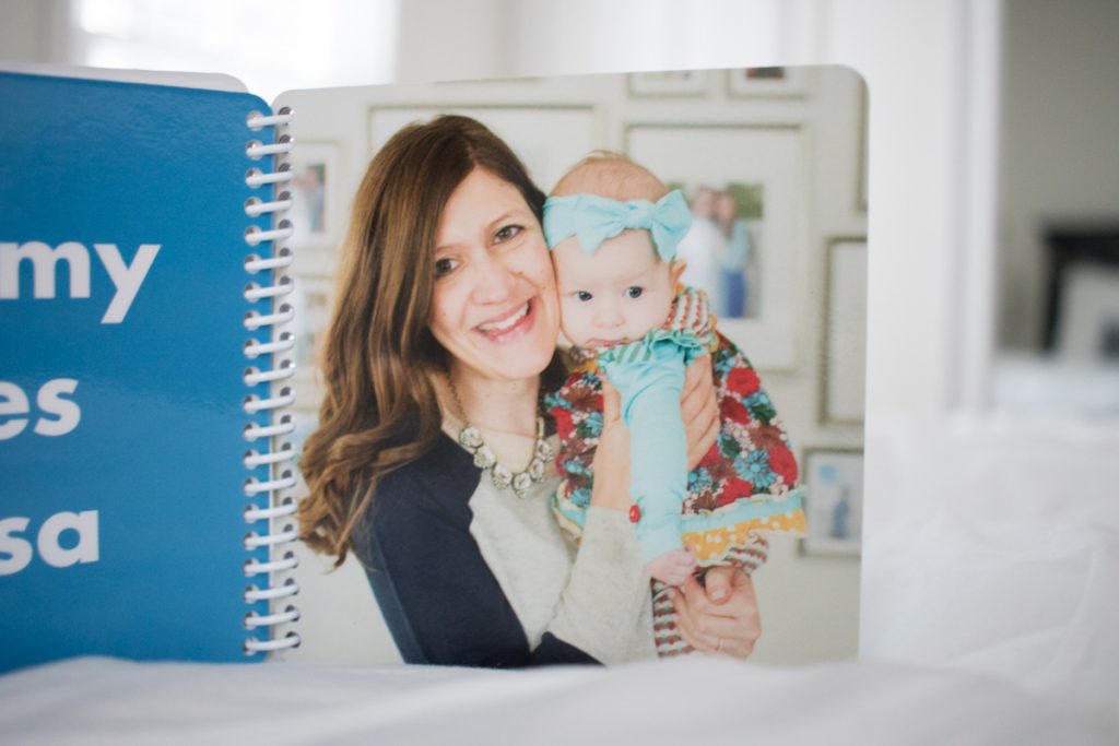 custom photo board book from Pinhole Press | baby gift ideas | Crazy Together blog