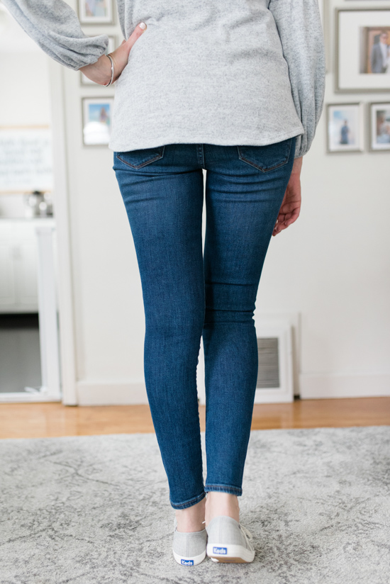 All-Denim Trunk Club Try On | J. Crew Toothpick Jeans | Trunk Club clothes | Trunk Club review | women's fashion | clothing subscription boxes | Crazy Together blog