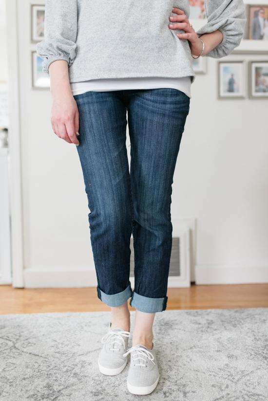 All-Denim Trunk Club Try On | KUT from the Kloth Catherine Boyfriend Jeans | Trunk Club clothes | Trunk Club review | women's fashion | clothing subscription boxes | Crazy Together blog