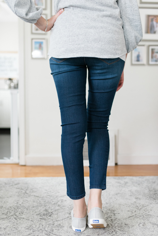 All-Denim Trunk Club Try On | Skinny Ankle Jeans by Wit & Wisdom | Trunk Club clothes | Trunk Club review | women's fashion | clothing subscription boxes | Crazy Together blog