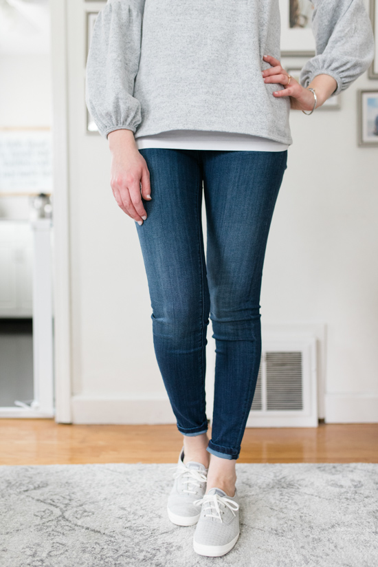 All-Denim Trunk Club Try On | The Bond Stretch Skinny Jeans by BlankNYC | Trunk Club clothes | Trunk Club review | women's fashion | clothing subscription boxes | Crazy Together blog