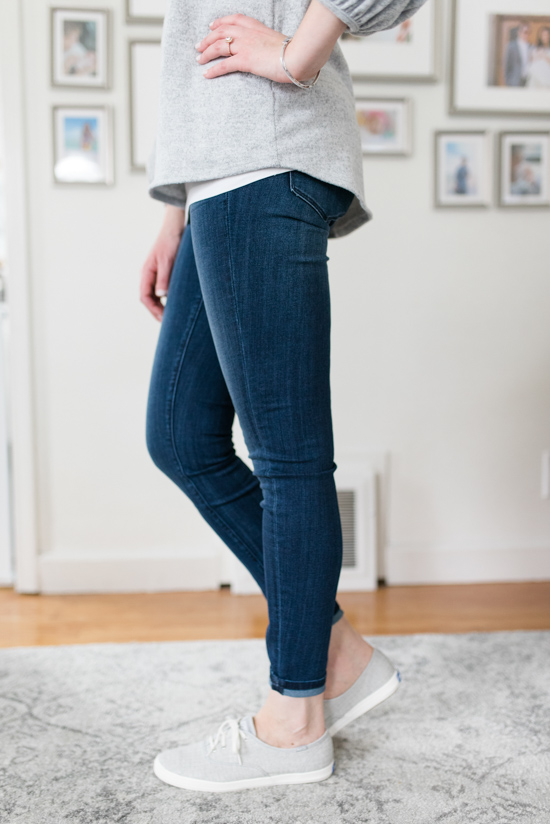 All-Denim Trunk Club Try On | The Bond Stretch Skinny Jeans by BlankNYC | Trunk Club clothes | Trunk Club review | women's fashion | clothing subscription boxes | Crazy Together blog