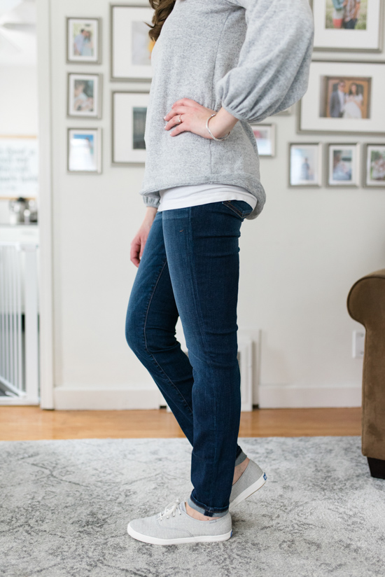 All-Denim Trunk Club Try On | KUT from the Kloth Diana Skinny Jeans | Trunk Club clothes | Trunk Club review | women's fashion | clothing subscription boxes | Crazy Together blog