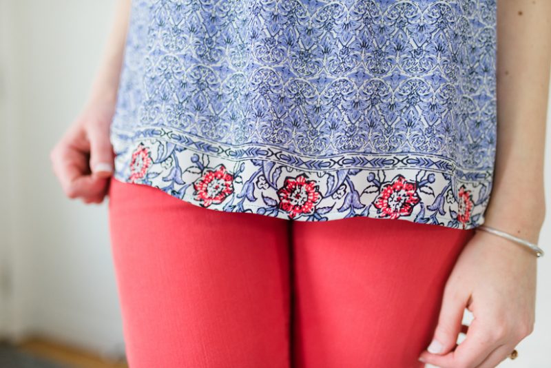 Ethan Split Hem Capri Skinny Jean from Just Black with Monisa Embroidered Blouse from Skies are Blue | Stitch Fix Spring Review | stitch fix clothes | Crazy Together Blog