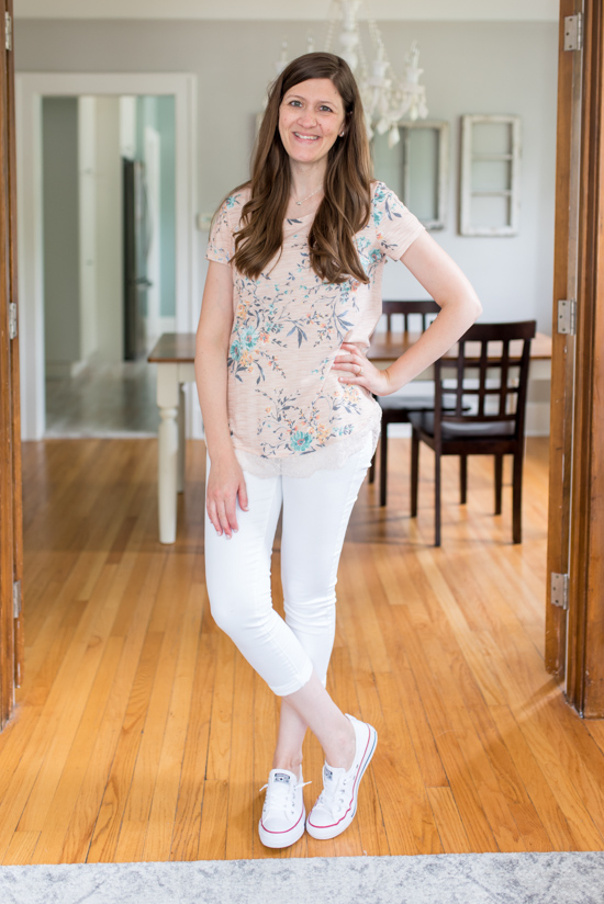 All-Pant Stitch Fix Review | Mirabella Roll Cuff Skinny Jean | Stitch Fix summer review | Stitch Fix August 2018 | Stitch Fix clothes | Stitch Fix style | Stitch Fix review | Crazy Together blog