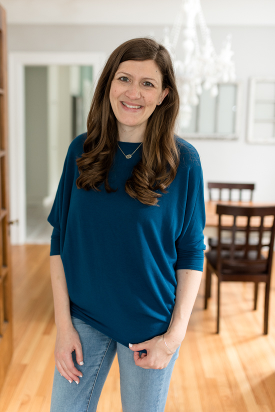 Reid 3/4 Sleeve Knit Top from Jolie | Stitch Fix review | Wantable vs. Stitch Fix | a side by side comparison | women's clothing subscription boxes | Crazy Together blog