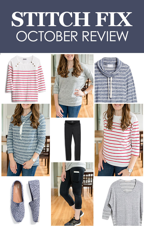 Have you tried Stitch Fix yet? It is my favorite way to shop for new clothes. Just fill out a quick form online and a personal stylist will hand-pick 5 items and ship them right to your door. Check out my October 2018 Stitch Fix Review! | Stitch Fix | Stitch Fix clothes | Crazy Together blog