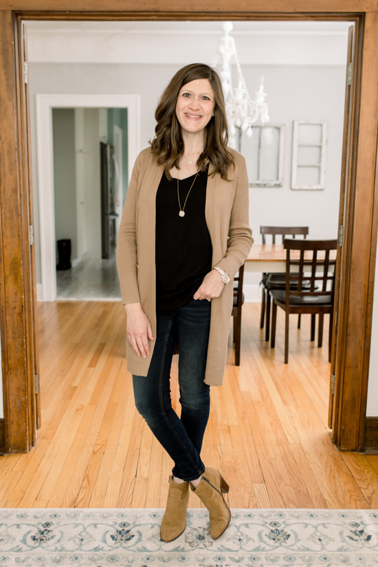 Stitch Fix review - Trumer V-Neck Knit Top from Market & Spruce 