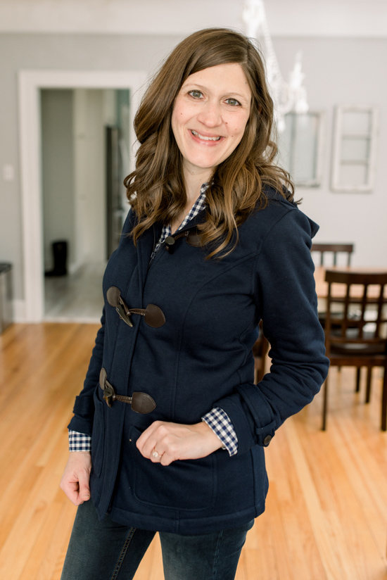 Stitch Fix review - Emory Toggle Fleece Jacket from Market & Spruce 