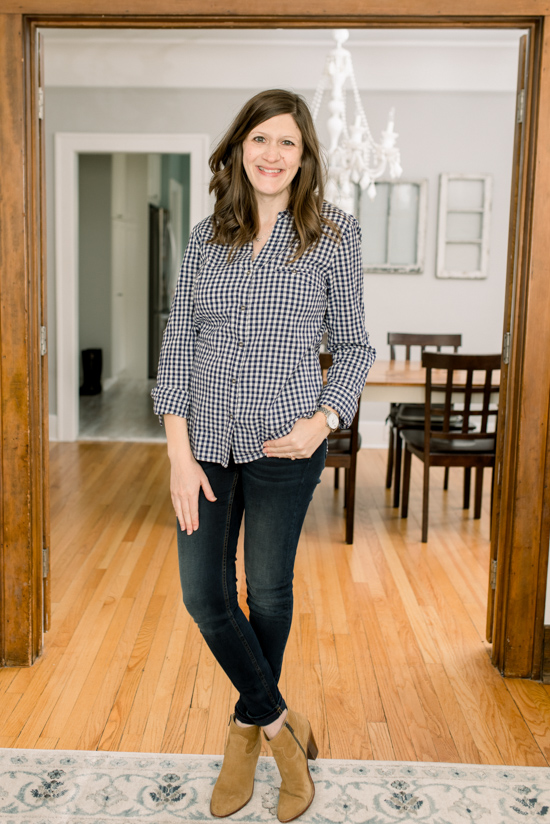 Stitch Fix review- Feena Button Down Textured Top from Kut from the Kloth