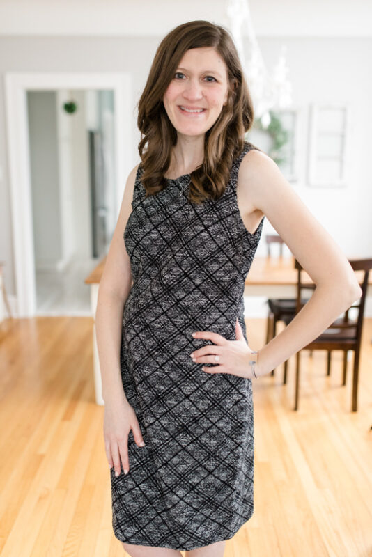 gray Morton Knit Dress from Hailey 23 - March Stitch Fix review