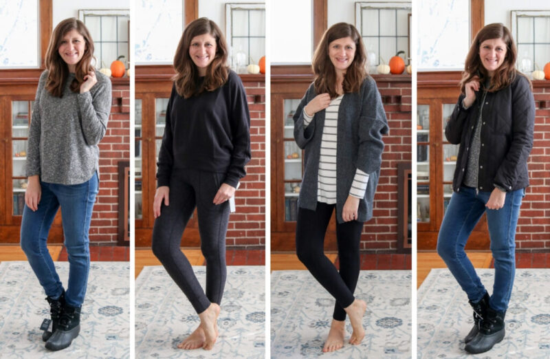 This Trunk Club shipment for women was just my style and perfect for the cold winter months. The trunk contained tops, duck boots, jeans, leggings and loungewear for cozy days at home. Check out all the pieces in my Trunk Club try-on and review for all the details!