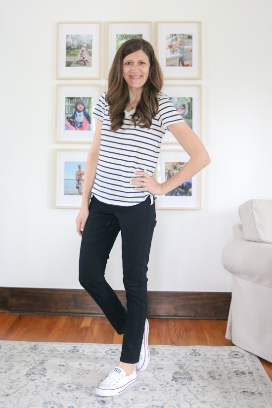 black Super Skinny Pull-On Jeggings | Old Navy denim try-on and review